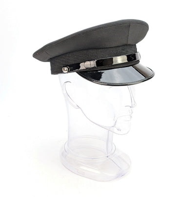 PROPS Rental - Police Forge Hat - Black Brim