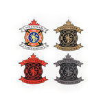 Premium Sticker - Volunteer Firefighter- 4pack