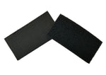 PVC Morale Patch - Provincial Flag- 2"x4" Quebec - Black & Grey